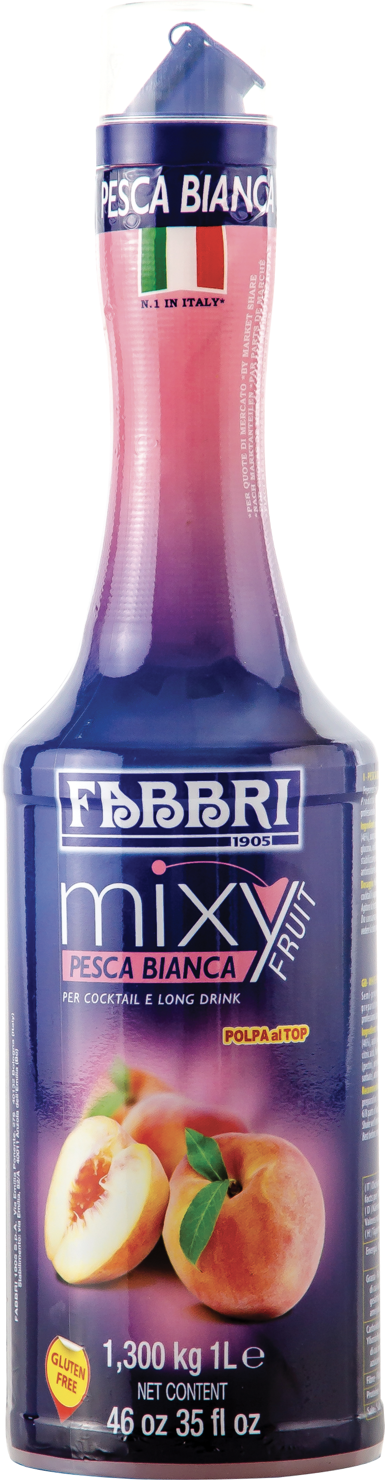 MIXYFRUIT WEISSER PFIRSICH - Flasche 1.300kg