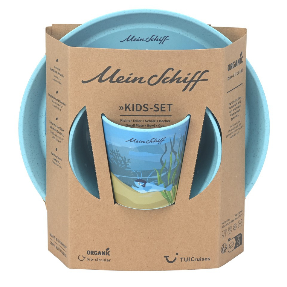 Mein Schiff Kids Geschirrset by KOZIOL