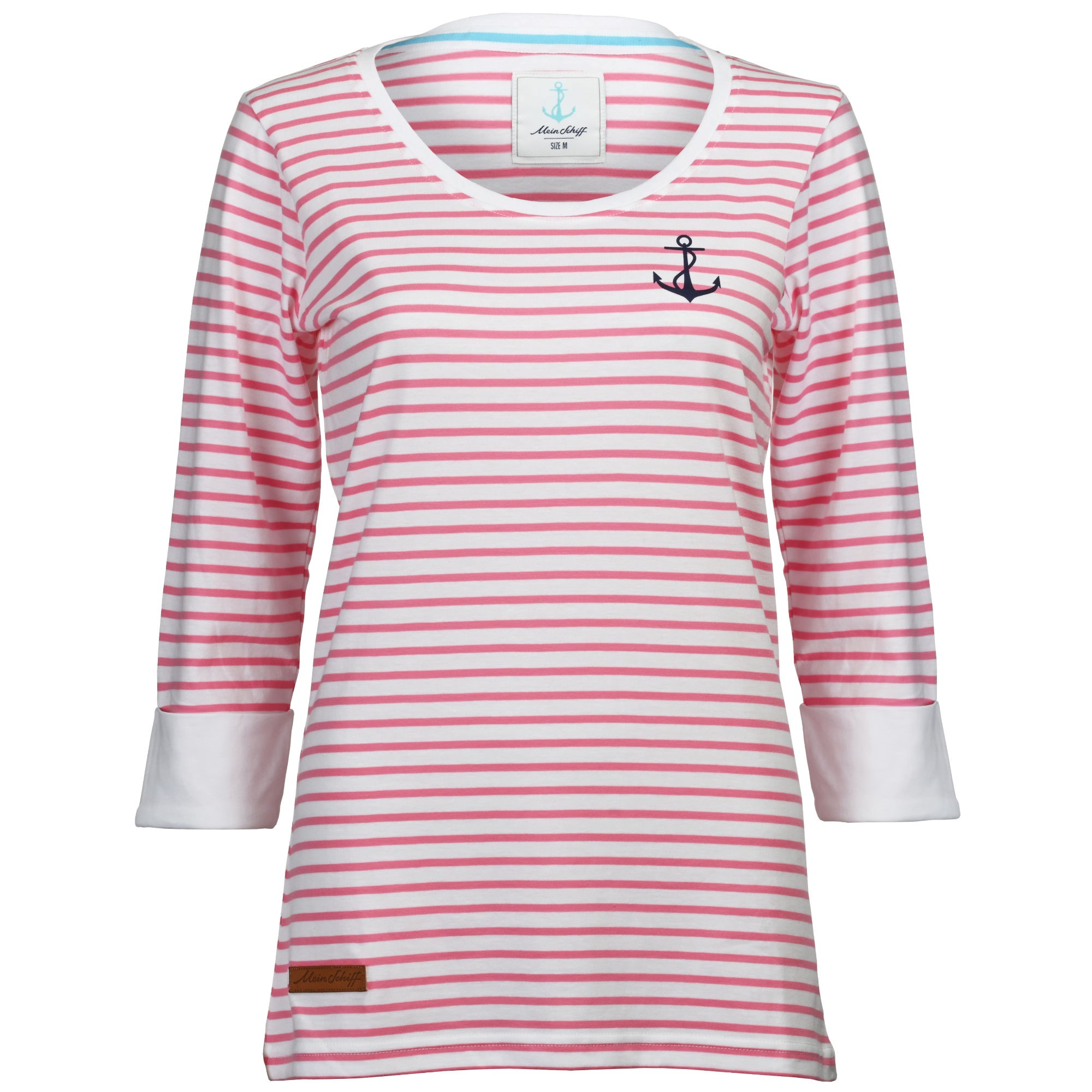 Mein Schiff Damen Langarmshirt Rosa/weiß 2024
