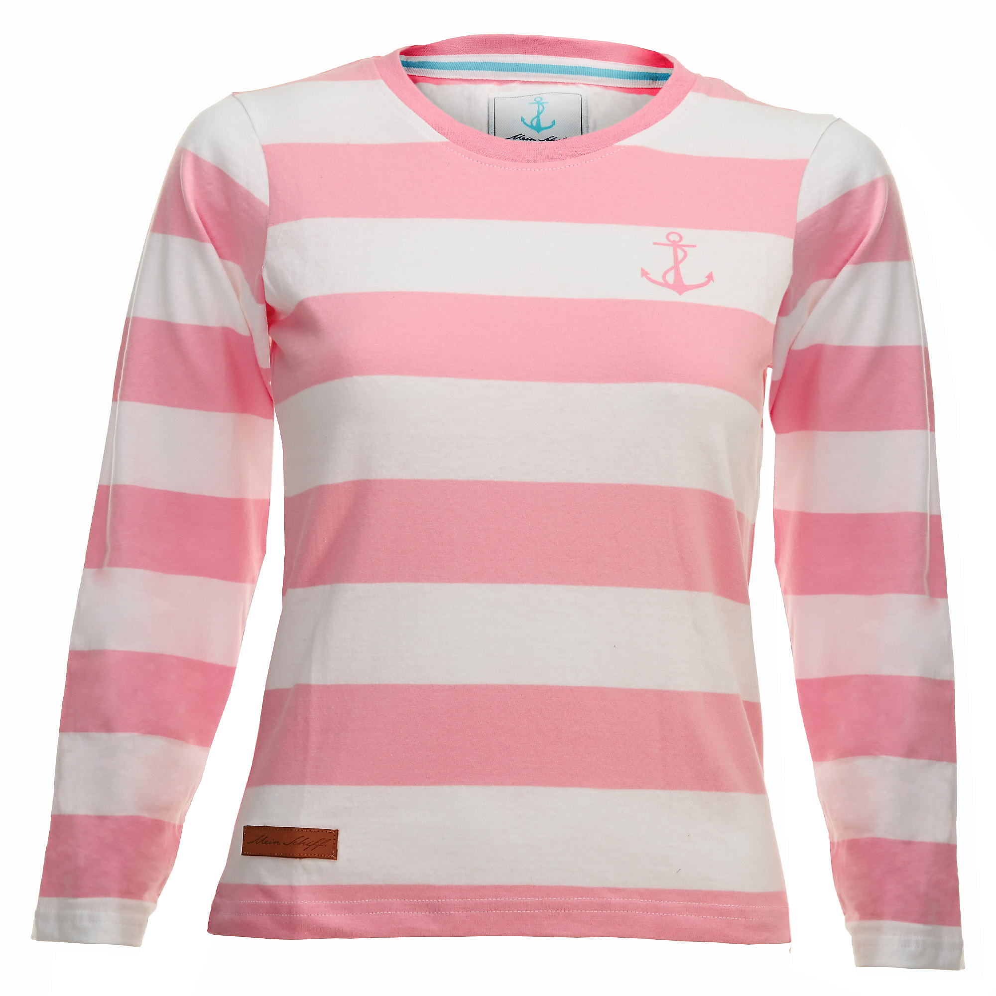 Mein Schiff Kids Langarmshirt, rosa/weiß