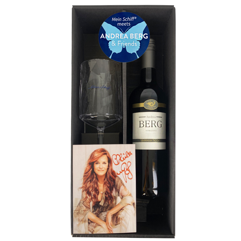 Mein Schiff Geschenkset 2er „Rotwein“ Edition Andrea Berg