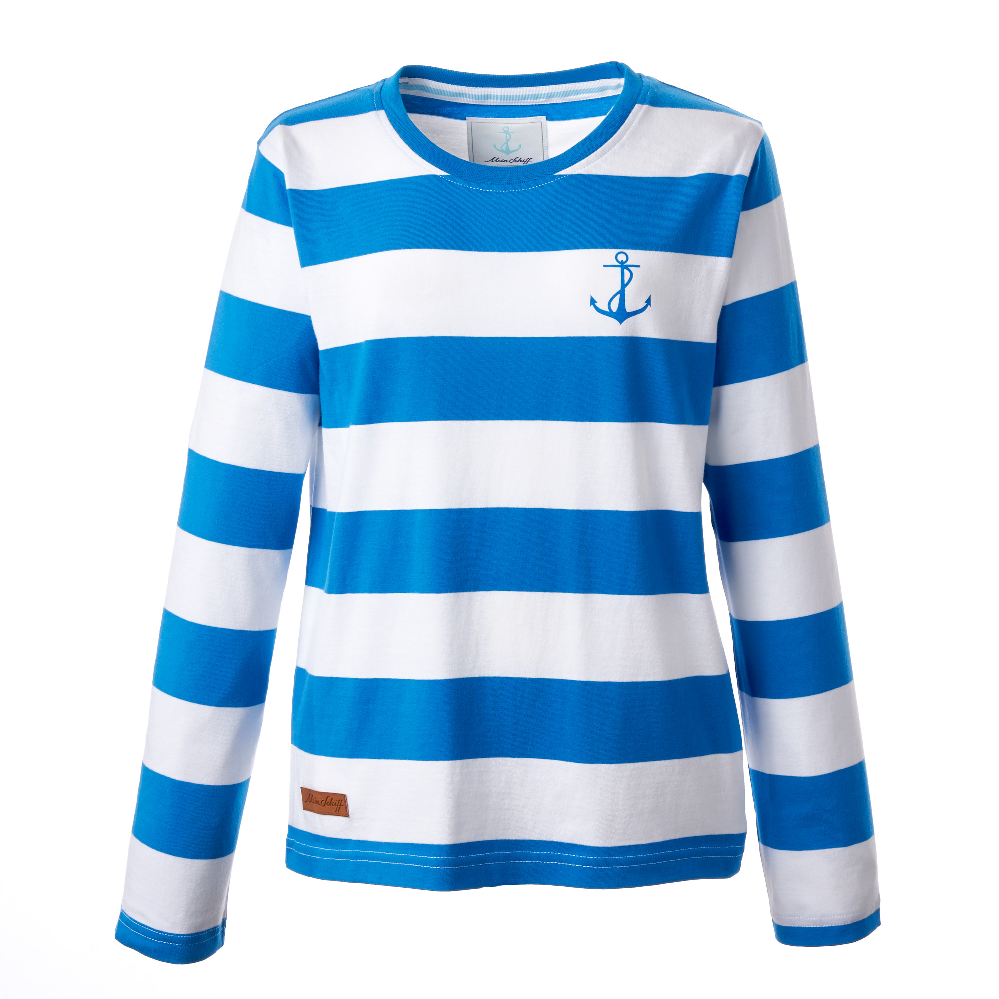 Mein Schiff Kids Langarmshirt blau/weiß 2024