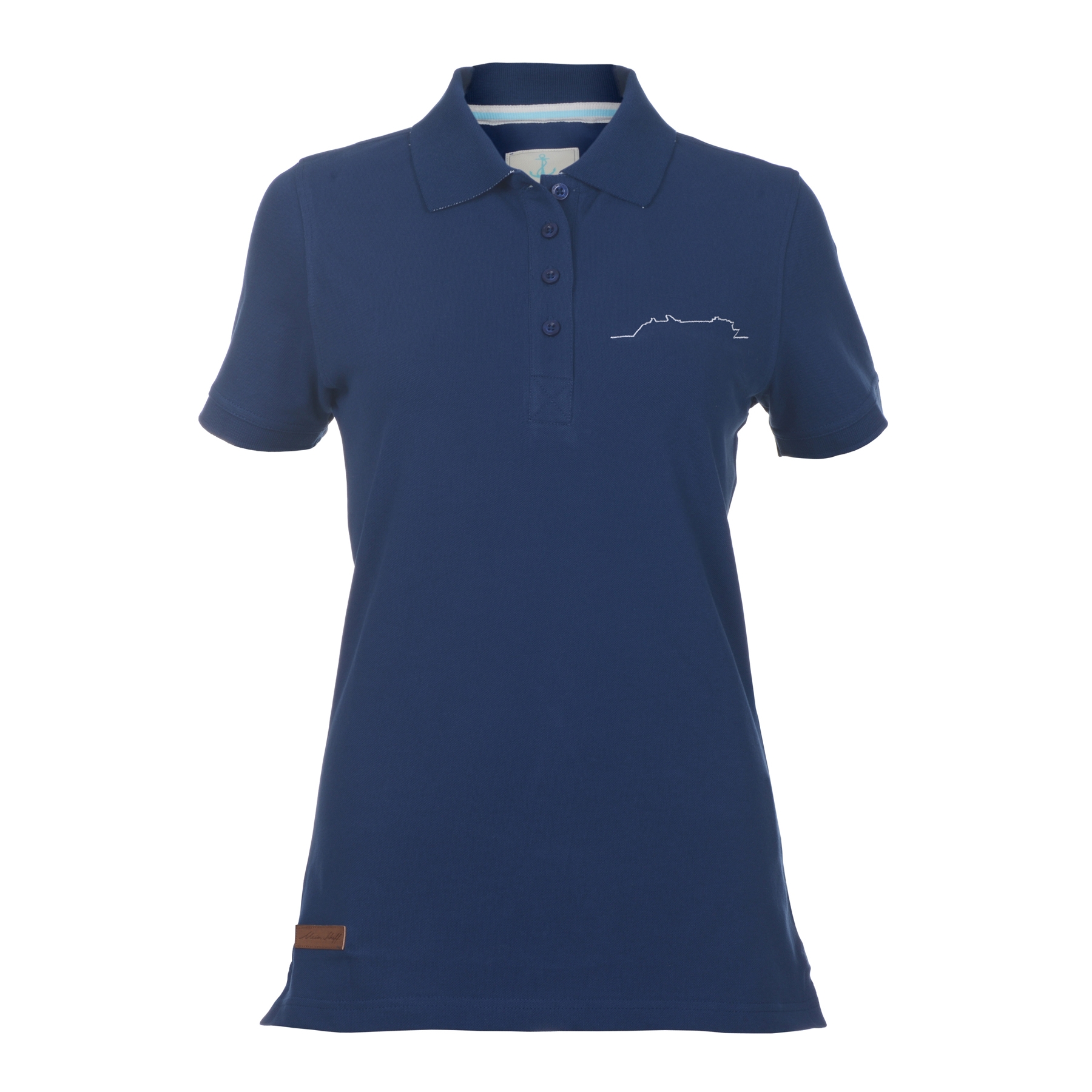 Mein Schiff Damen Poloshirt Dunkelblau