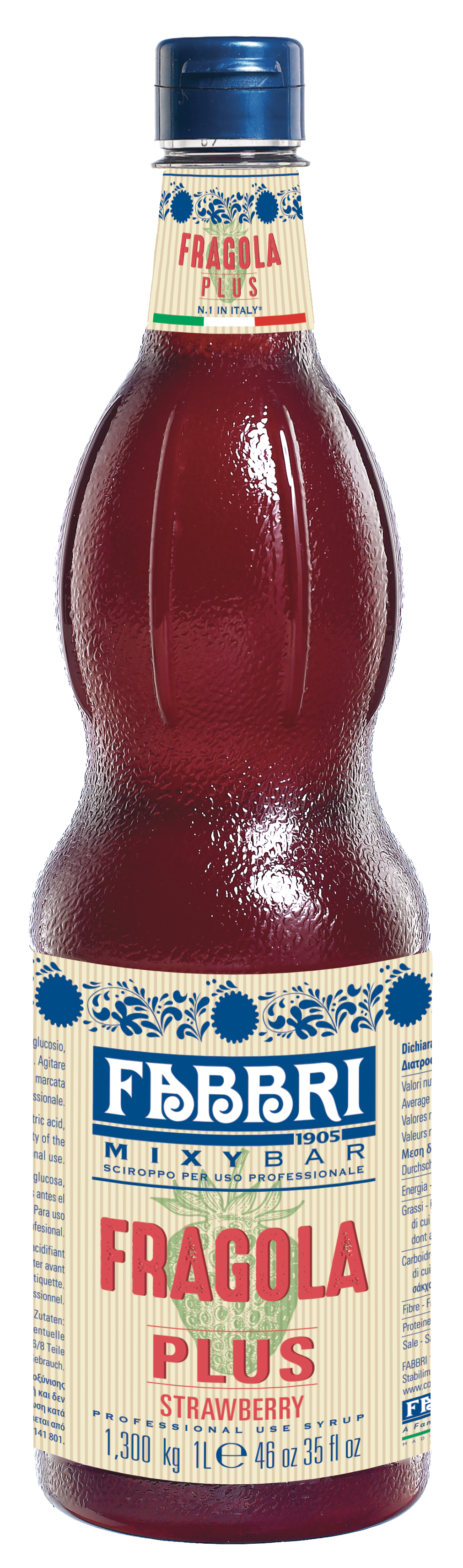 MIXYBAR ERDBEER PLUS - Flasche 1000 ml