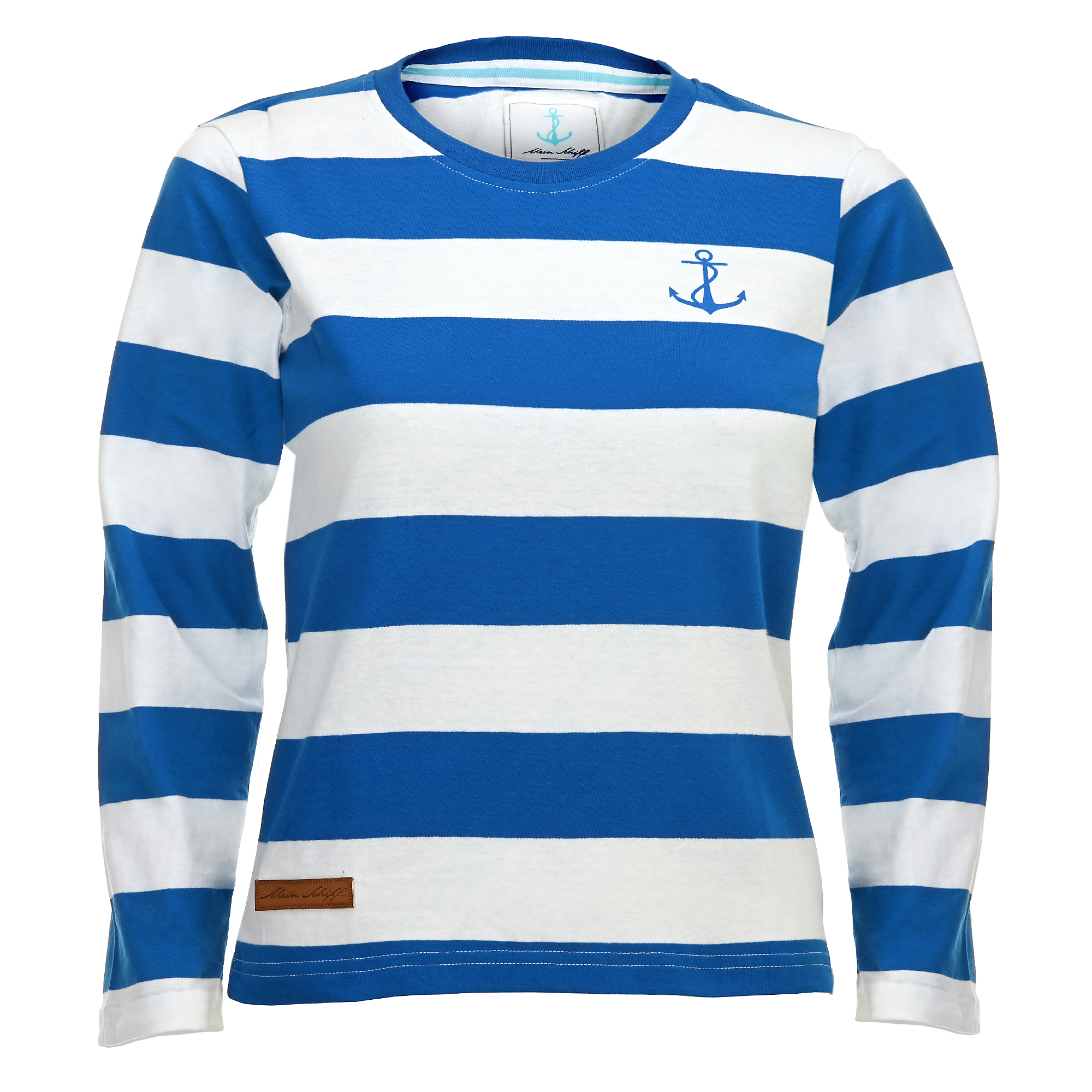 Mein Schiff Kids Langarmshirt blau/weiß