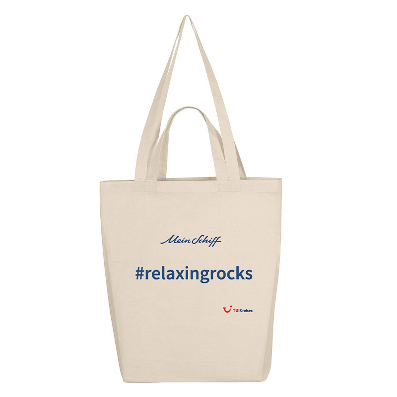 Mein Schiff Baumwolltasche "Relaxing Rocks"