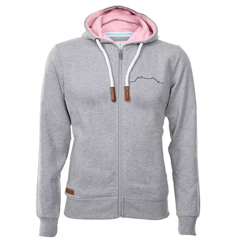 Mein Schiff Damen Sweatjacke grau