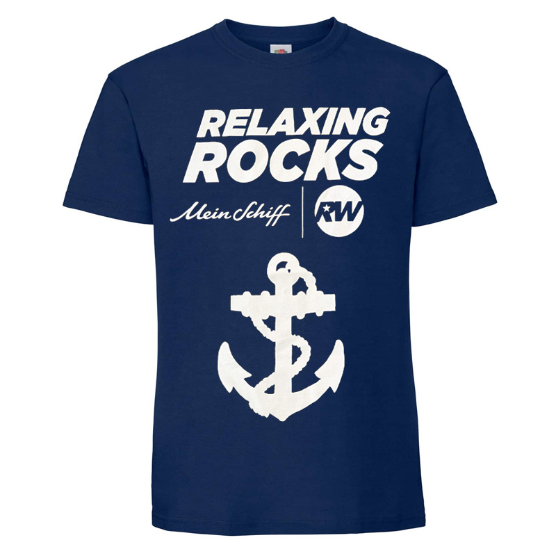 Mein Schiff Herren T-Shirt Anker "Mein Schiff & RW"