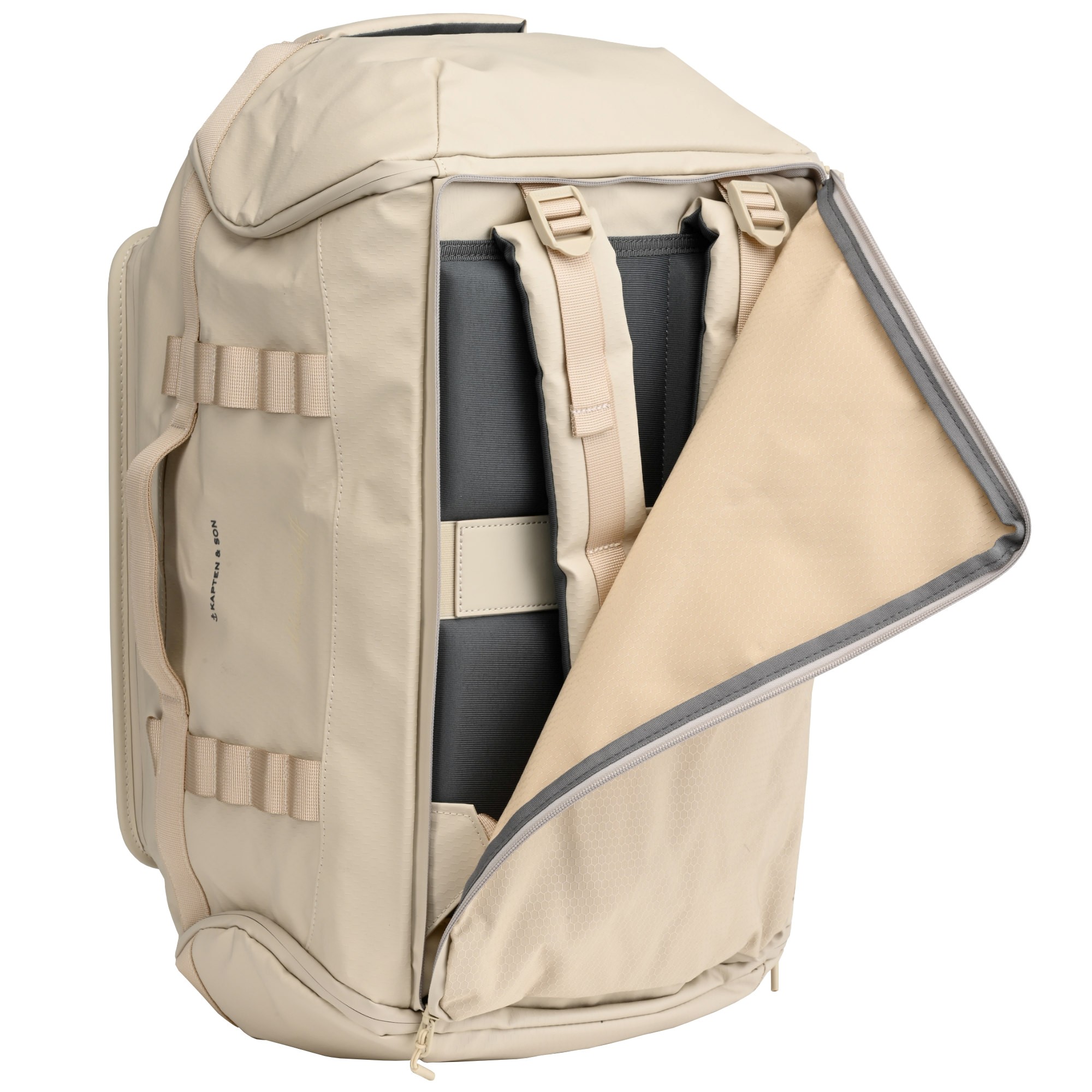 Mein Schiff Tasche Lisbon Duffle Backpack Sandstone