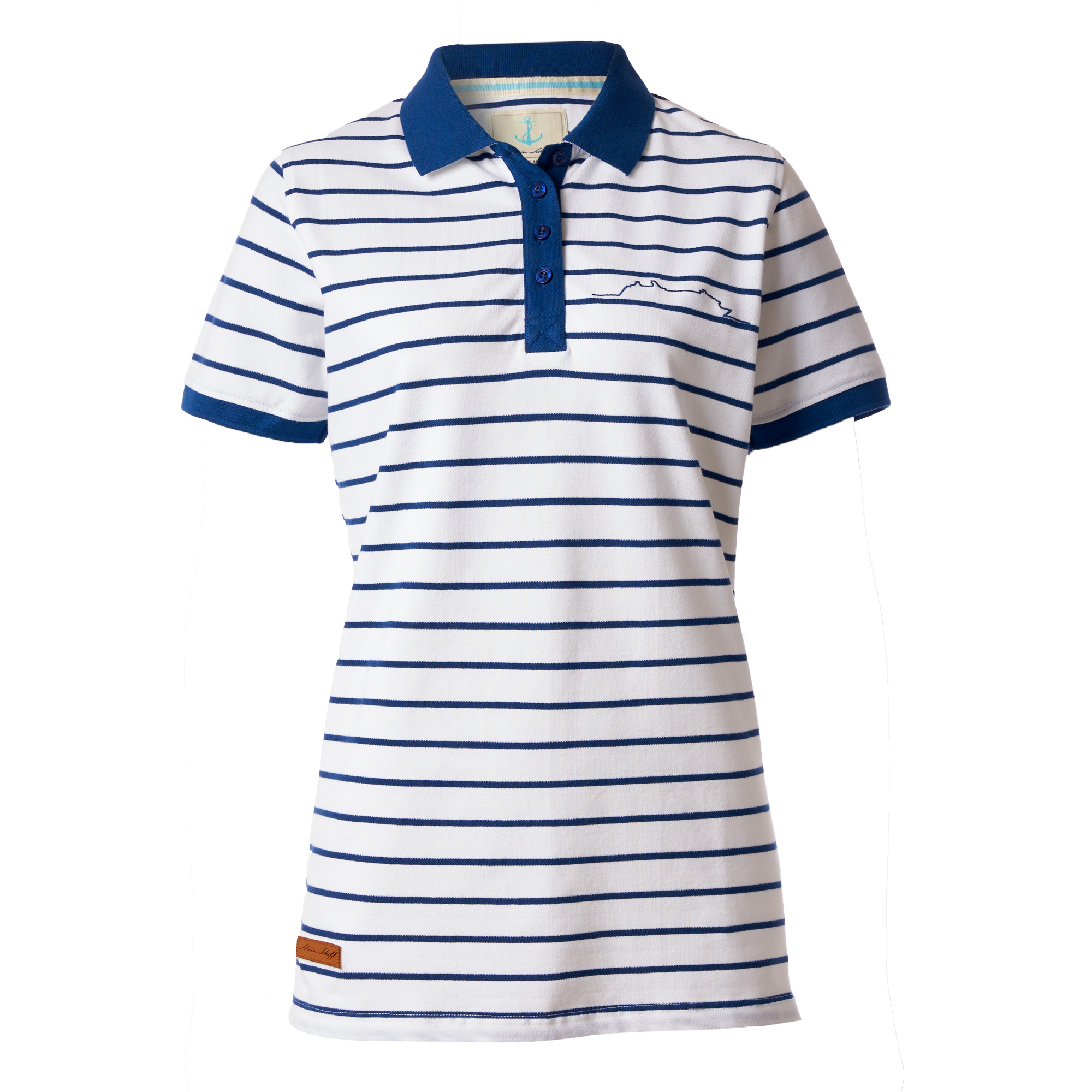 Mein Schiff Damen Polo navy/weiß 2024