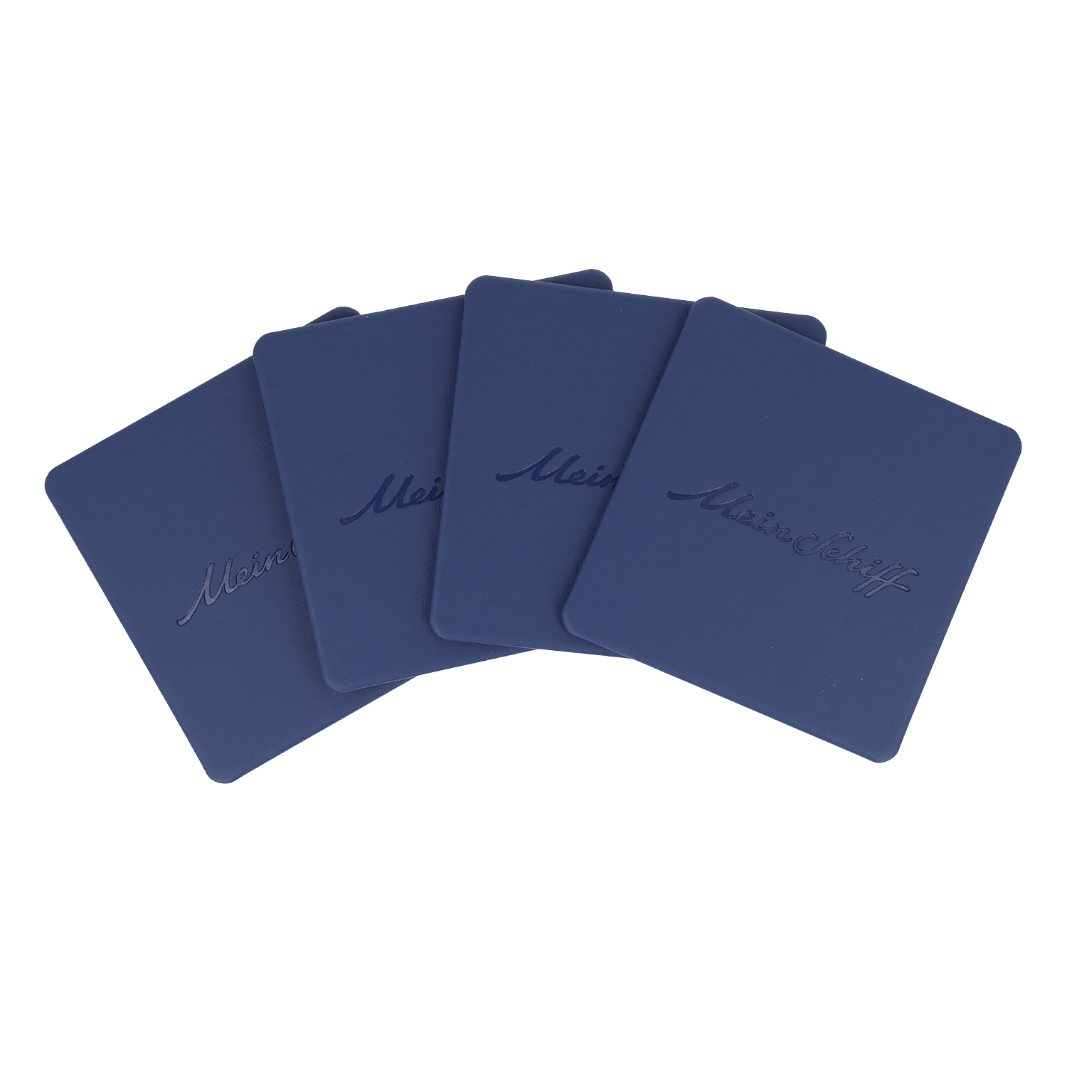 Mein Schiff Glasuntersetzer – 4er Set, quadratisch
