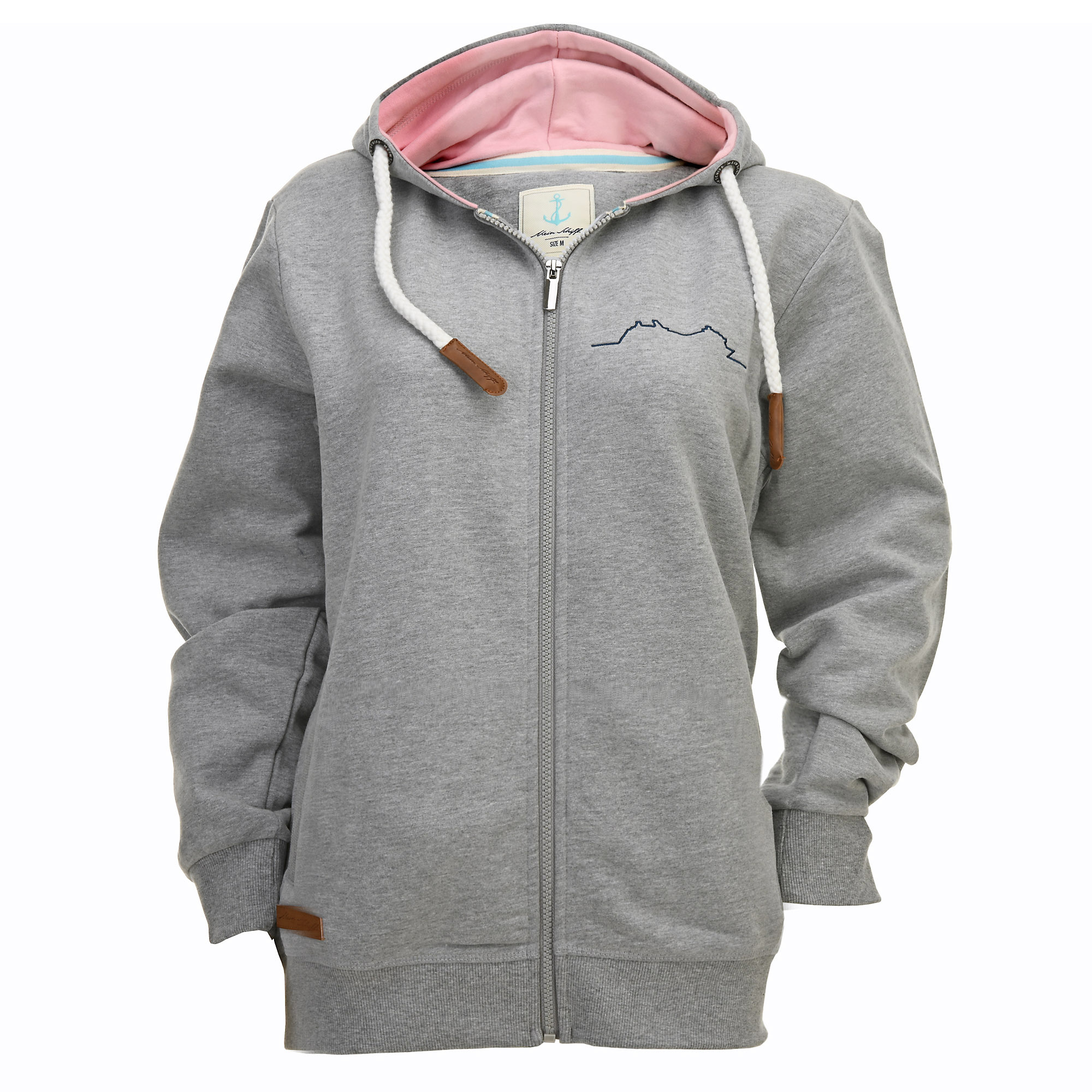 Mein Schiff Damen Sweatjacke grau
