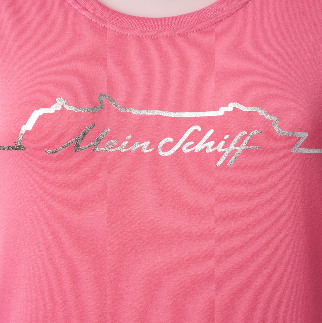 Mein Schiff Damen T-Shirt Rosa 2024