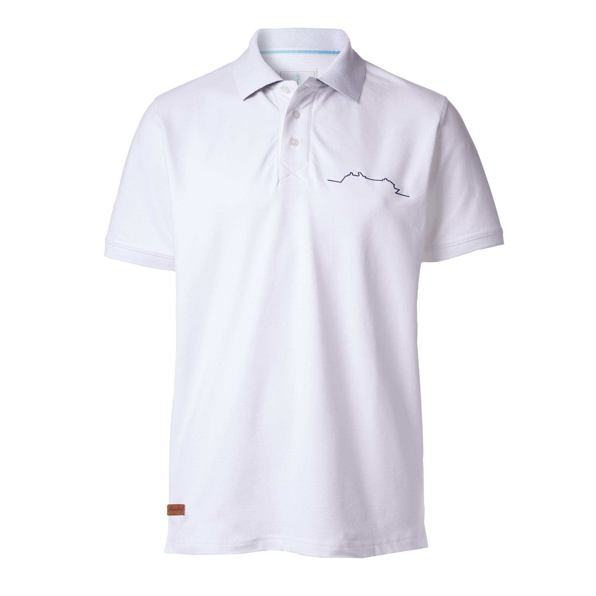 Mein Schiff Herren Poloshirt Weiß 2024