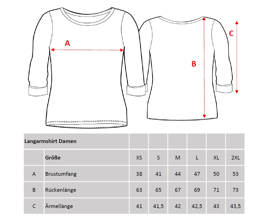 Mein Schiff Damen Langarmshirt