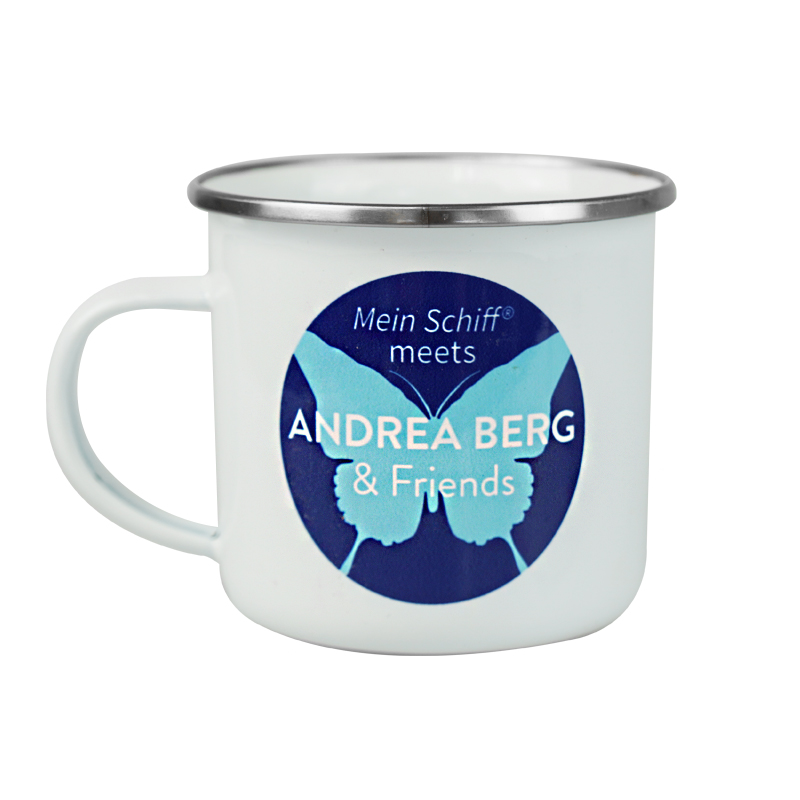 Mein Schiff meets Andrea Berg and Friends – Emaille-Tasse