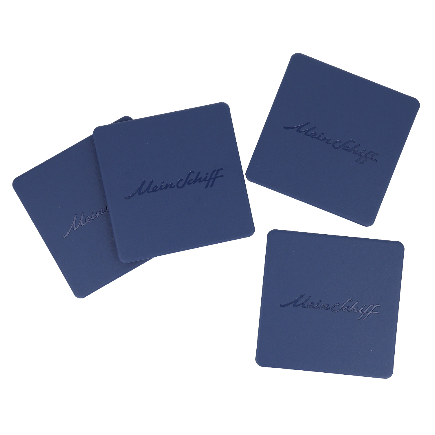 Mein Schiff Glasuntersetzer – 4er Set, quadratisch