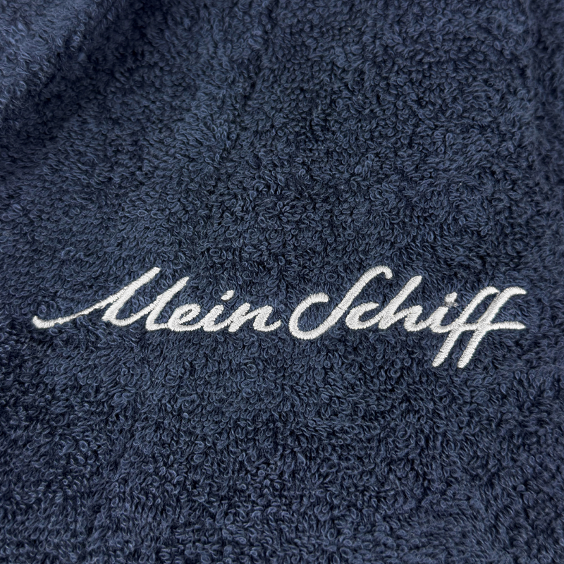 Mein Schiff Bademantel (dunkelblau)