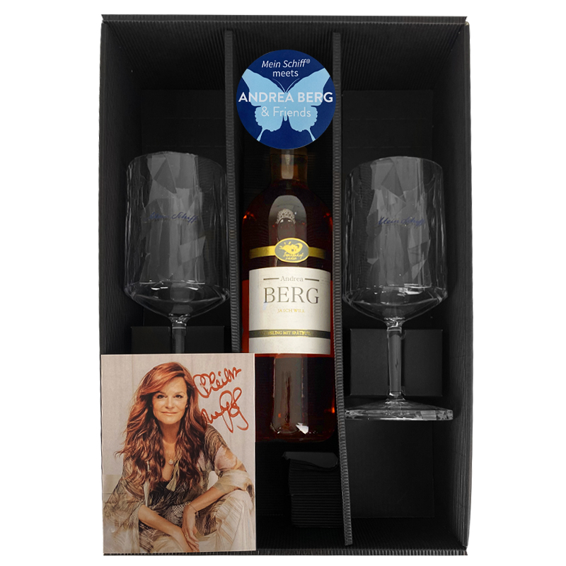 Mein Schiff Geschenkset 3er „Cuvee Rose“ Edition Andrea Berg