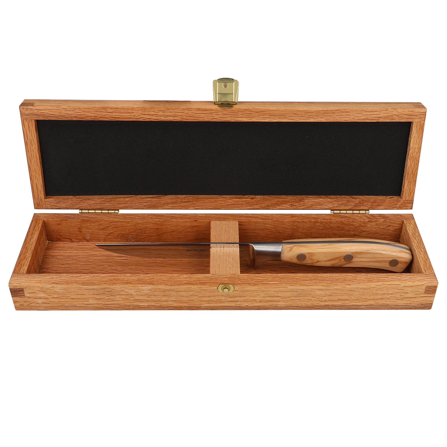 Mein Schiff Alain Saint-Joanis Steakmesser Olivewood 