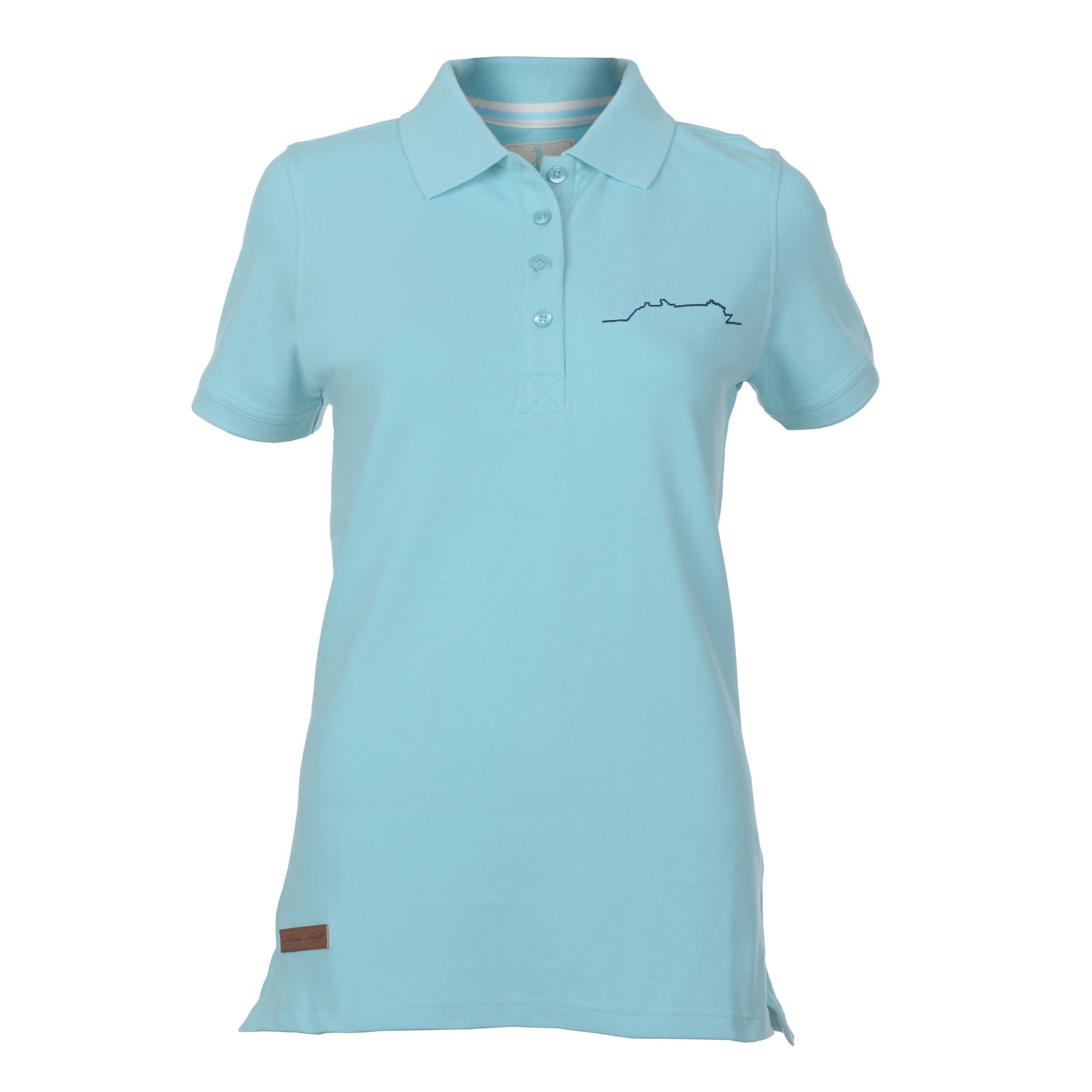 Mein Schiff Damen Poloshirt Türkis