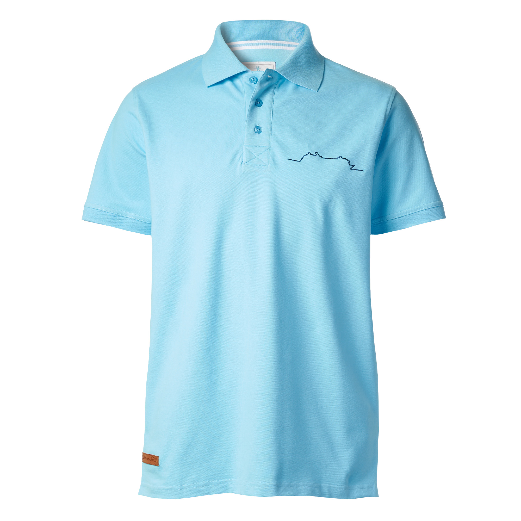 Mein Schiff Herren Poloshirt Türkis 2024