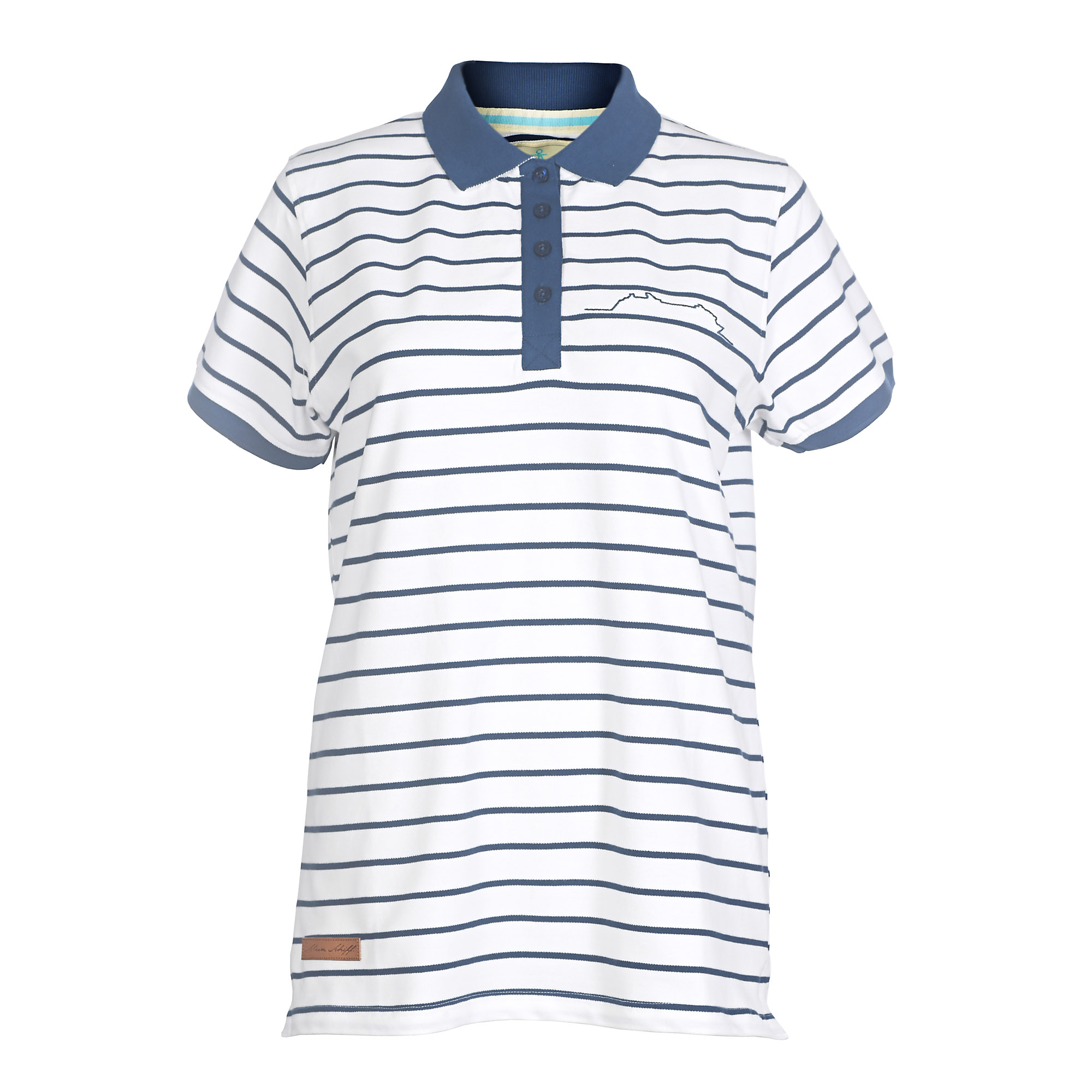 Mein Schiff Damen Polo navy/weiß