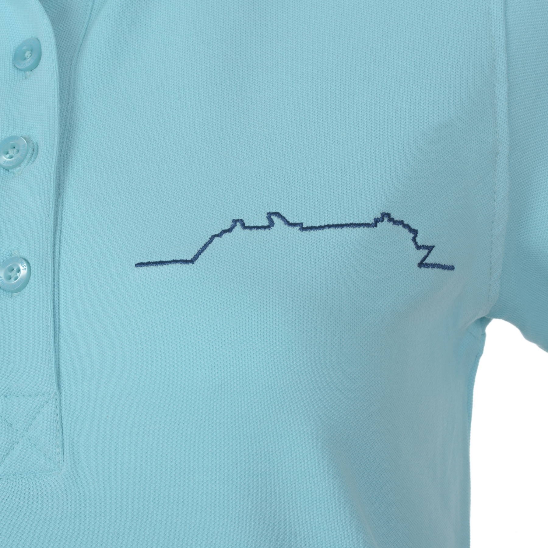 Mein Schiff Damen Poloshirt Türkis